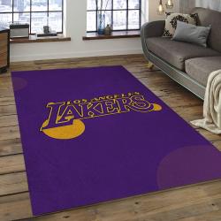 NBA Los Angeles Lakers Basketball Legend Team Logo Rectangle Area LAL44