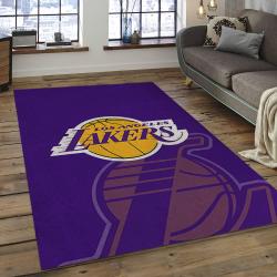 NBA Los Angeles Lakers Basketball Legend Team Logo Rectangle Area LAL45