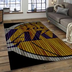 NBA Los Angeles Lakers Basketball Legend Team Logo Rectangle Area LAL47
