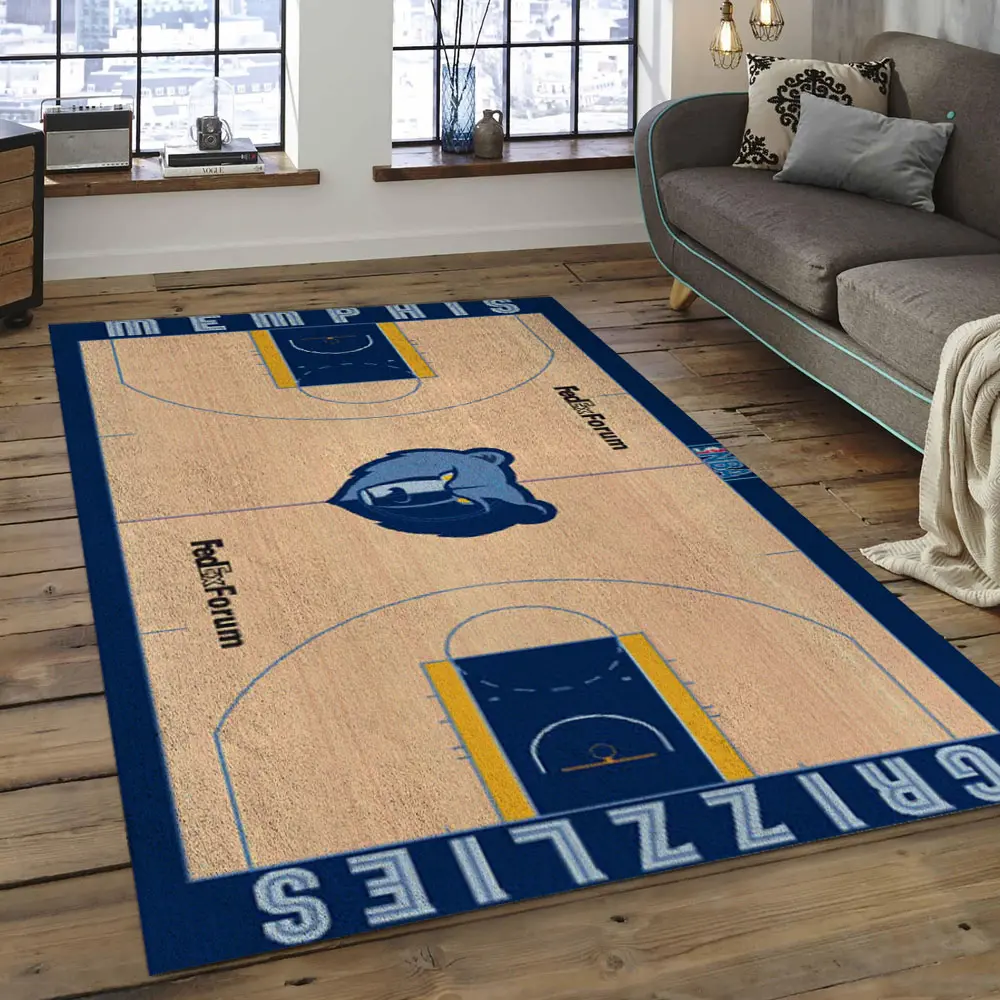 NBA Memphis Grizzlies Basketball Legend Team Logo Rectangle Area MG24
