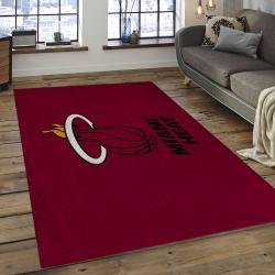 NBA Miami Heat Basketball Legend Team Logo Rectangle Area MH03