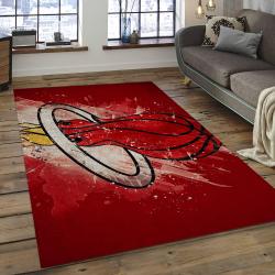 NBA Miami Heat Basketball Legend Team Logo Rectangle Area MH24