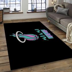 NBA Miami Heat Basketball Legend Team Logo Rectangle Area MH30
