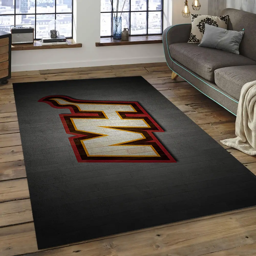 NBA Miami Heat Basketball Legend Team Logo Rectangle Area MH32