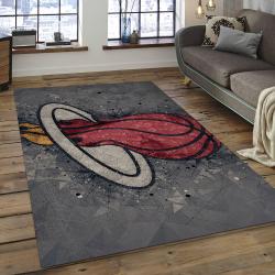 NBA Miami Heat Basketball Legend Team Logo Rectangle Area MH33