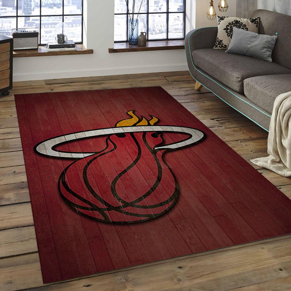 NBA Miami Heat Basketball Legend Team Logo Rectangle Area MH46