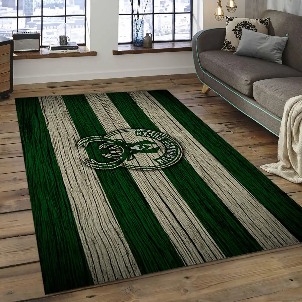 NBA Milwaukee Bucks Basketball Legend Team Logo Rectangle Area MBS04