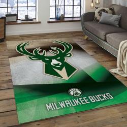 NBA Milwaukee Bucks Basketball Legend Team Logo Rectangle Area MBS09