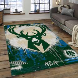 NBA Milwaukee Bucks Basketball Legend Team Logo Rectangle Area MBS10