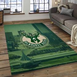 NBA Milwaukee Bucks Basketball Legend Team Logo Rectangle Area MBS17
