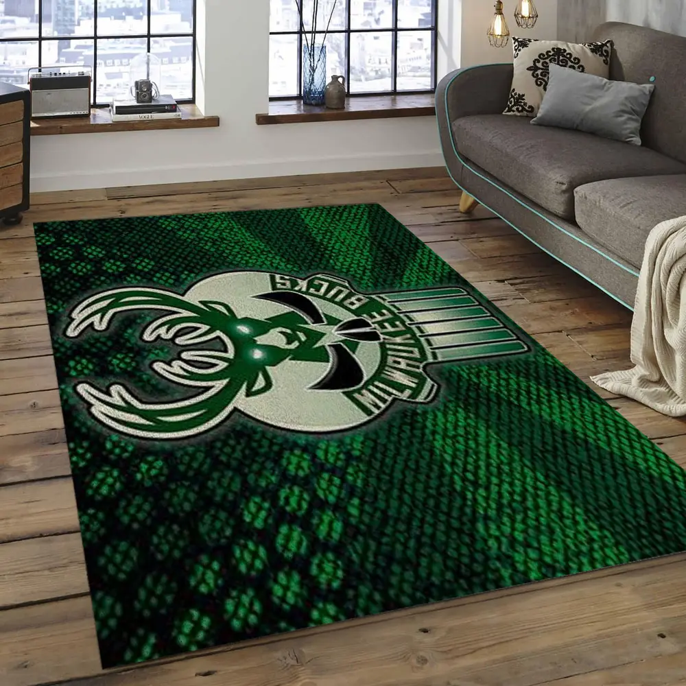 NBA Milwaukee Bucks Basketball Legend Team Logo Rectangle Area MBS19