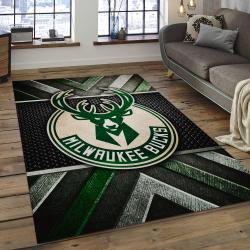 NBA Milwaukee Bucks Basketball Legend Team Logo Rectangle Area MBS21