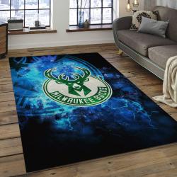 NBA Milwaukee Bucks Basketball Legend Team Logo Rectangle Area MBS22