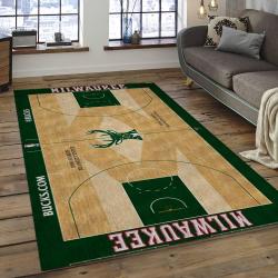 NBA Milwaukee Bucks Basketball Legend Team Logo Rectangle Area MBS27