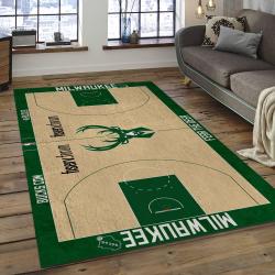 NBA Milwaukee Bucks Basketball Legend Team Logo Rectangle Area MBS28