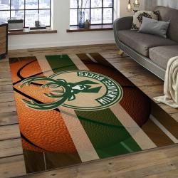 NBA Milwaukee Bucks Basketball Legend Team Logo Rectangle Area MBS29