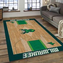 NBA Milwaukee Bucks Basketball Legend Team Logo Rectangle Area MBS31
