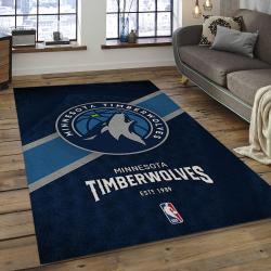 NBA Minnesota Timberwolves Basketball Legend Team Logo Rectangle Area MT03