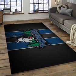 NBA Minnesota Timberwolves Basketball Legend Team Logo Rectangle Area MT05