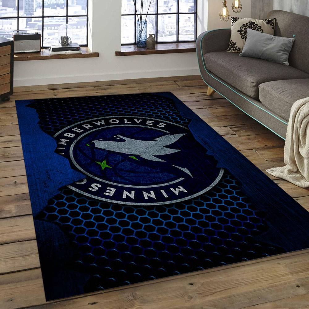 NBA Minnesota Timberwolves Basketball Legend Team Logo Rectangle Area MT15