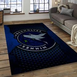 NBA Minnesota Timberwolves Basketball Legend Team Logo Rectangle Area MT15