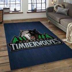 NBA Minnesota Timberwolves Basketball Legend Team Logo Rectangle Area MT26