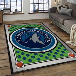 NBA Minnesota Timberwolves Basketball Legend Team Logo Rectangle Area MT31