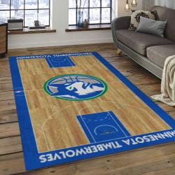 NBA Minnesota Timberwolves Basketball Legend Team Logo Rectangle Area MT33