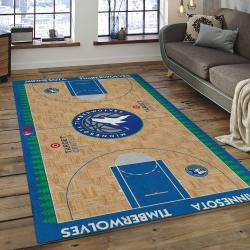 NBA Minnesota Timberwolves Basketball Legend Team Logo Rectangle Area MT35