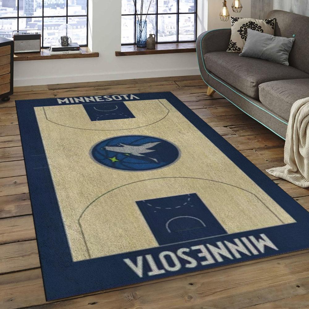 NBA Minnesota Timberwolves Basketball Legend Team Logo Rectangle Area MT39