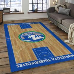 NBA Minnesota Timberwolves Basketball Legend Team Logo Rectangle Area MT40