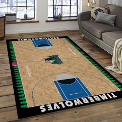 NBA Minnesota Timberwolves Basketball Legend Team Logo Rectangle Area MT41