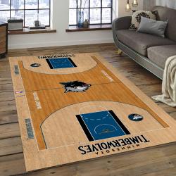 NBA Minnesota Timberwolves Basketball Legend Team Logo Rectangle Area MT42