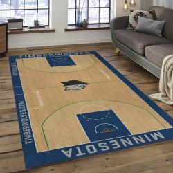 NBA Minnesota Timberwolves Basketball Legend Team Logo Rectangle Area MT43
