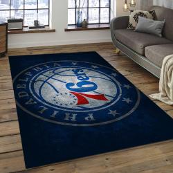 NBA Philadelphia 76ers Basketball Legend Team Logo Rectangle Area P7617
