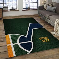 NBA Utah Jazz Basketball Legend Team Logo Rectangle Area UJ08