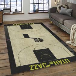 NBA Utah Jazz Basketball Legend Team Logo Rectangle Area UJ16
