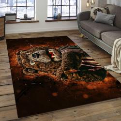 NFL Chicago Bears Football Team Logo Rectangle Area Rug CGB08