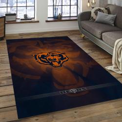 NFL Chicago Bears Football Team Logo Rectangle Area Rug CGB13