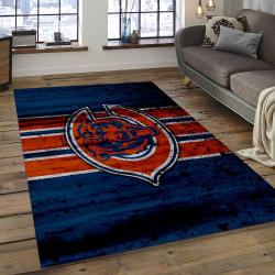 NFL Chicago Bears Football Team Logo Rectangle Area Rug CGB32