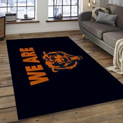 NFL Chicago Bears Football Team Logo Rectangle Area Rug CGB45