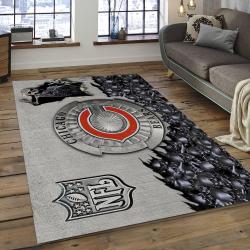 NFL Chicago Bears Football Team Logo Rectangle Area Rug CGB54