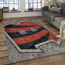 NFL Cincinnati Bengals Football Team Logo Rectangle Area Rug CCB26