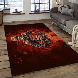 NFL Cleveland Browns Football Team Logo Rectangle Area Rug CLB11