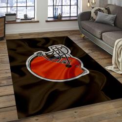 NFL Cleveland Browns Football Team Logo Rectangle Area Rug CLB16