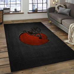 NFL Cleveland Browns Football Team Logo Rectangle Area Rug CLB20
