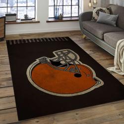 NFL Cleveland Browns Football Team Logo Rectangle Area Rug CLB31