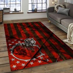 NFL Cleveland Browns Football Team Logo Rectangle Area Rug CLB34