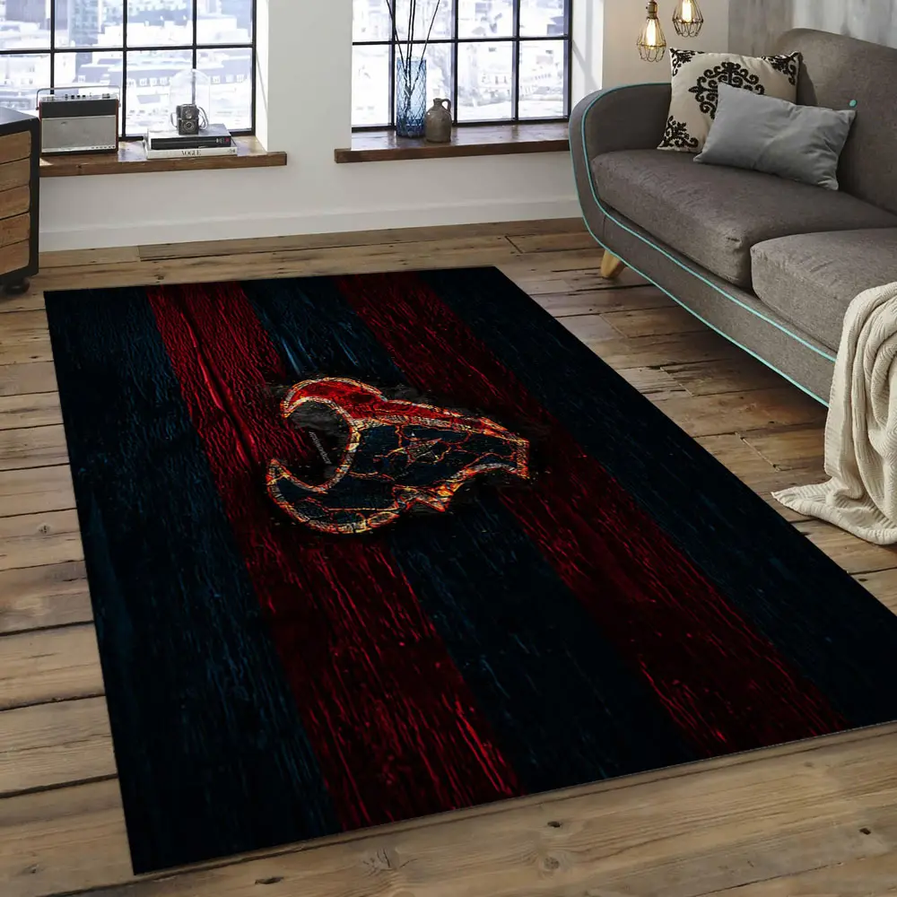 NFL Houston Texans Football Team Logo Rectangle Area Rug HT06