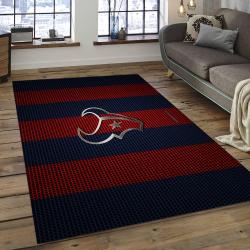 NFL Houston Texans Football Team Logo Rectangle Area Rug HT08